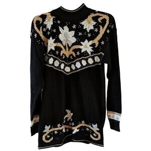 Dana Scott Mockneck Sweater, M